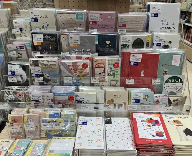 【ららぽーと豊洲店】2026年度ダイアリー始まりました！！
